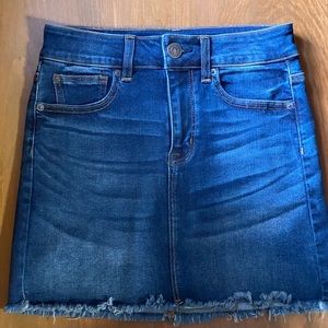 American Eagle Denim Mini Skirt